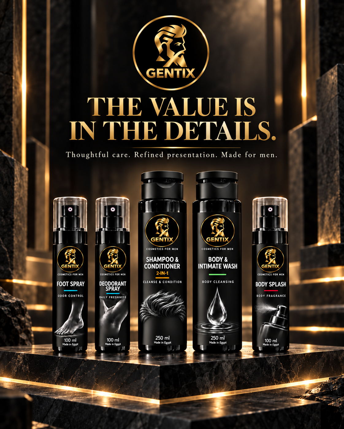 The five original GENTIX products together